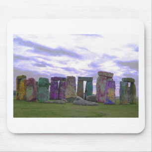 Psychedelic Stones Mouse Pad