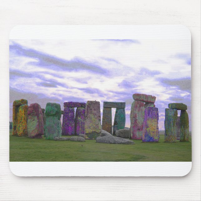 Psychedelic Stones Mouse Pad (Front)