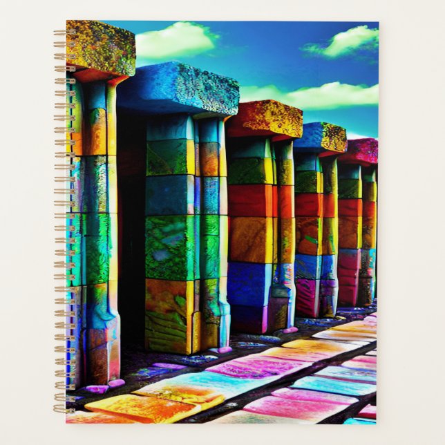 Psychedelic Stones Planner (Front)