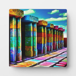 Psychedelic Stones Plaque