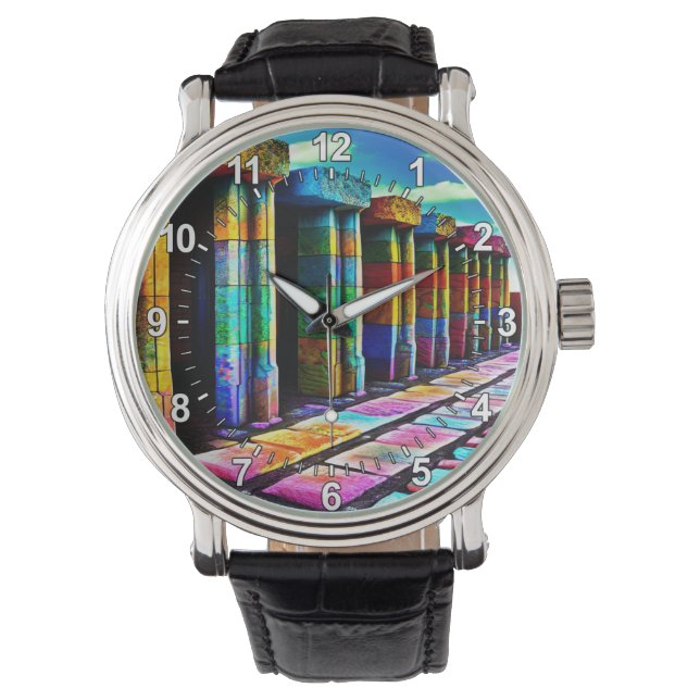 Psychedelic Stones Watch (Front)