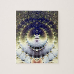 Psychedelic Sun Jigsaw Puzzle