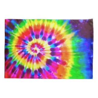 Psychedelic Super Nova Storm Tie Dye Pattern Pillowcase