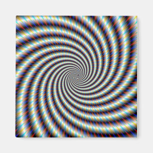 Psychedelic Swirl Magnet