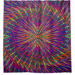 Psychedelic swirling Star......