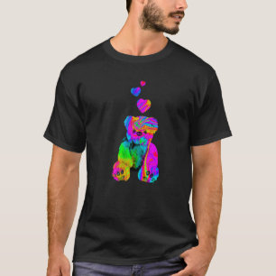 Psychedelic Teddy Bear Trippy Colorful Teddy with  T-Shirt