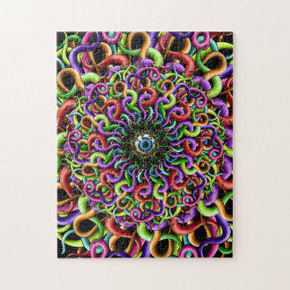 Psychedelic tentacles jigsaw ..... jigsaw puzzle