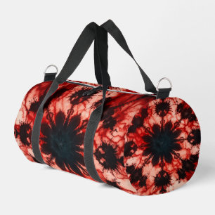 Psychedelic Tie Dye Bloom Weekender Kit Duffle Bag