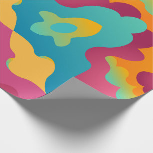 Psychedelic Tie-Dye Wrapping Paper