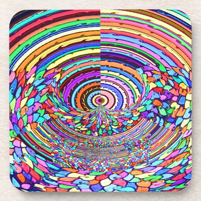 Psychedelic Trip Coaster (Front)