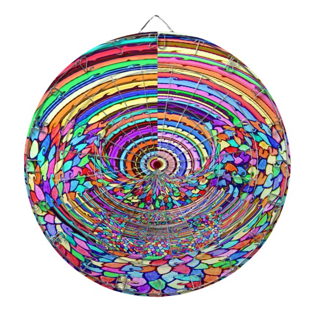 Psychedelic Trip Dartboard (Front)