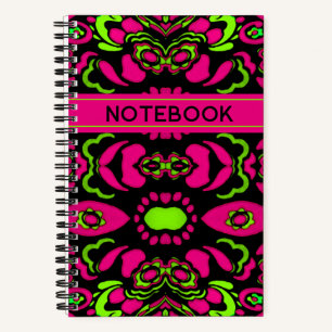 Psychedelic Trippy Colourful Notebook