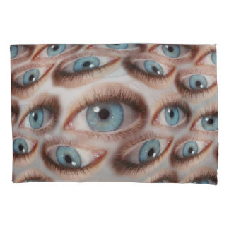 Psychedelic Vision: Abstract Eye Illusion Pillowcase