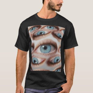 Psychedelic Vision: Abstract Eye Illusion T-Shirt