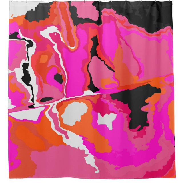 Psychedelic Vivid: Neon Digital Art. (Front)