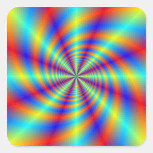 Psychedelic Whirl Sticker