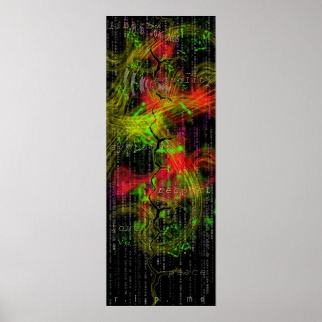 Psychedelic Wisdom Poster (Front)