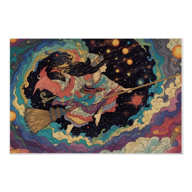 psychedelic witch poster (Front)