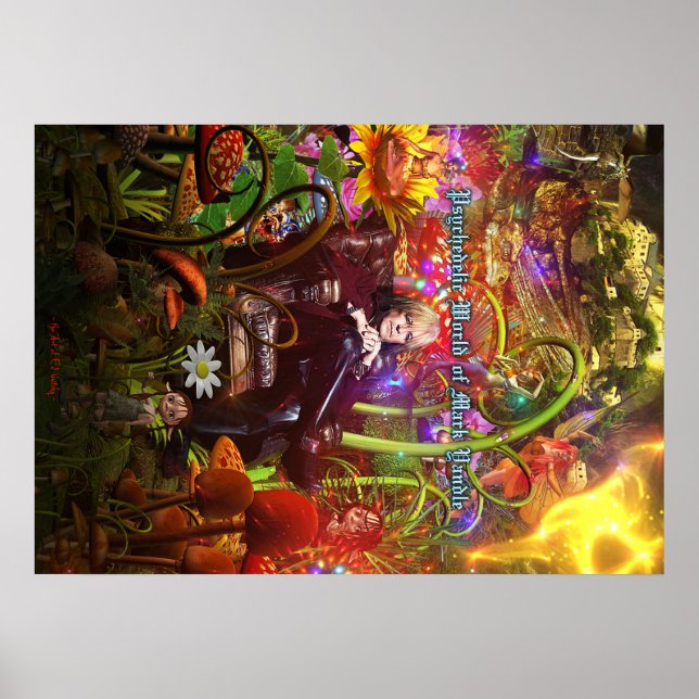 Psychedelic World Of Mark Yandle Poster (Front)