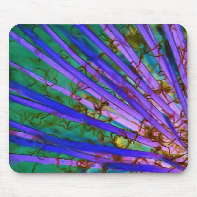 Psychedelic Yucca Inverted Mouse Pad (Front)
