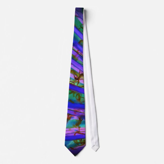 Psychedelic Yucca Inverted Tie (Front)