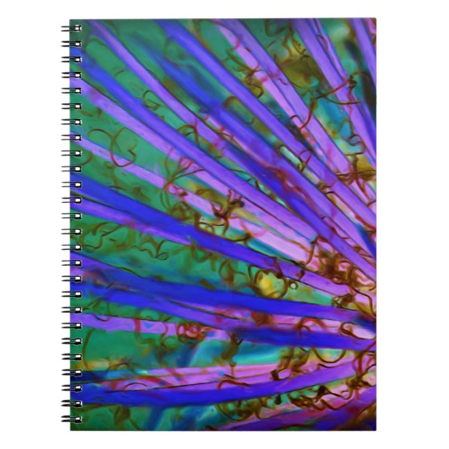 Psychedelic Yucca Notebook (Front)