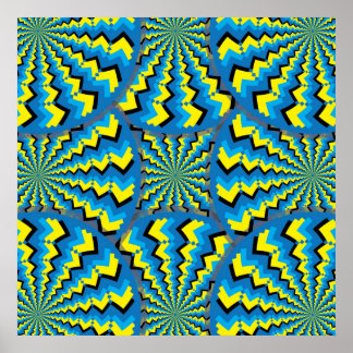 Optical Illusion Posters | Zazzle Canada