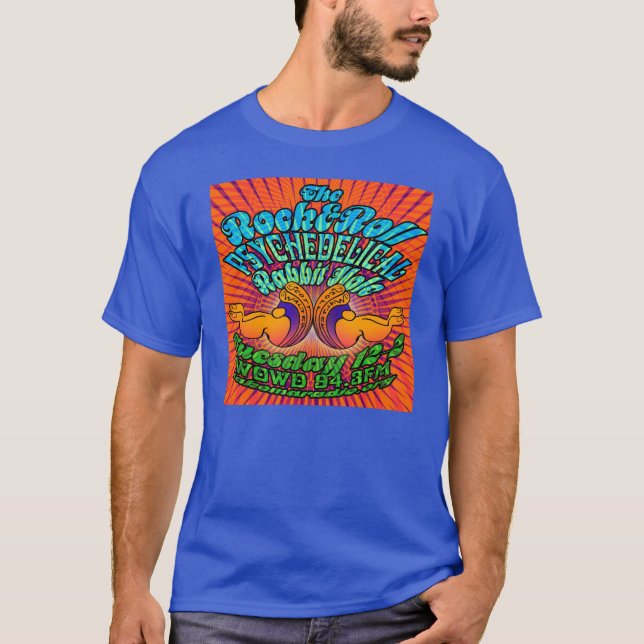 Psychedelical Rabbit Hole T-Shirt (Front)