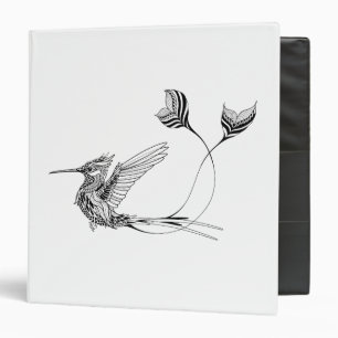 Psychedlic Bird Tattoo Binder