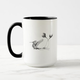 Psychedlic Bird Tattoo Mug