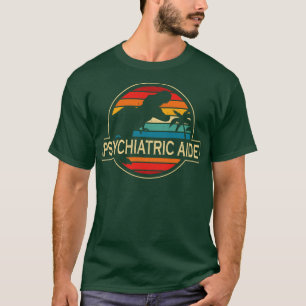 Psychiatric Aide Dinosaur T-Shirt