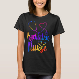 Psychiatric Nurse Cute RN Mental Nursing School Ps T-Shirt