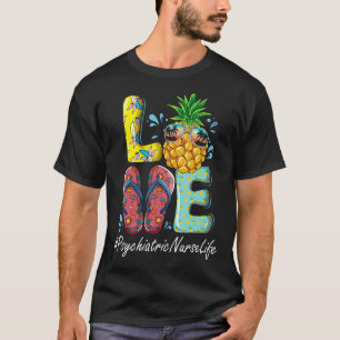 Psychiatric Nurse Hello Summer Happy Last Day Scho T-Shirt