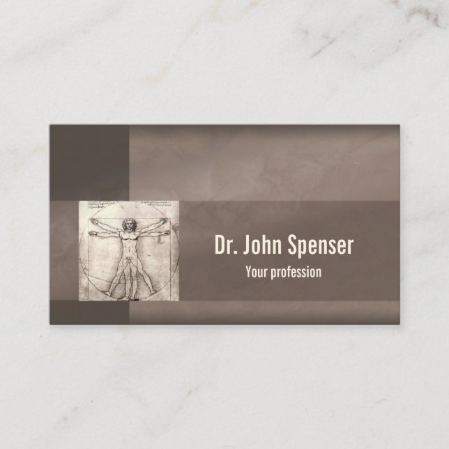 Psychiatrist Doctor Business Card (Front)