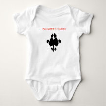 Psychiatrist in Training | Rorschach Baby Bodysuit