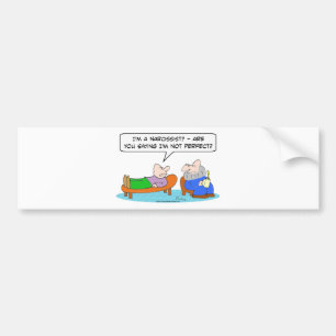psychiatrist narcissist not perfect bumper sticker