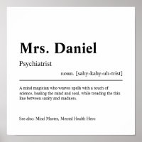 Psychiatrist Personalized Gift