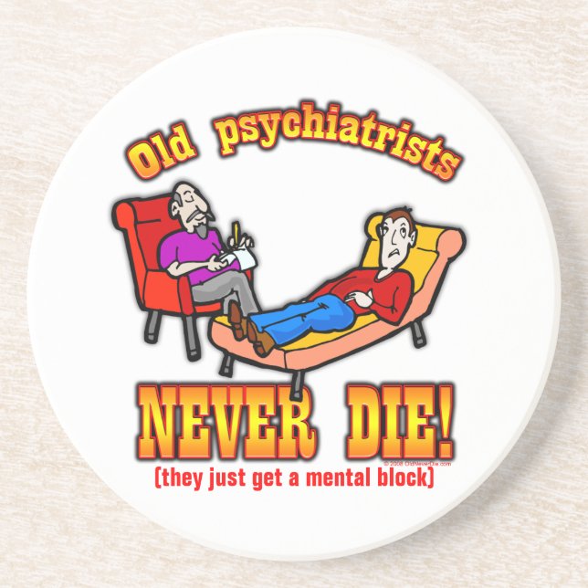 Psychiatrists Coaster (Front)