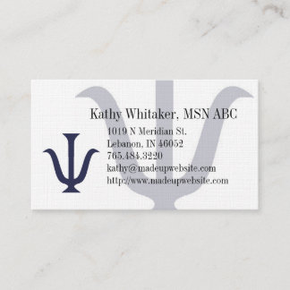 Psychiatry Appointment Card