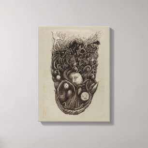 Psychic Assault Canvas Print