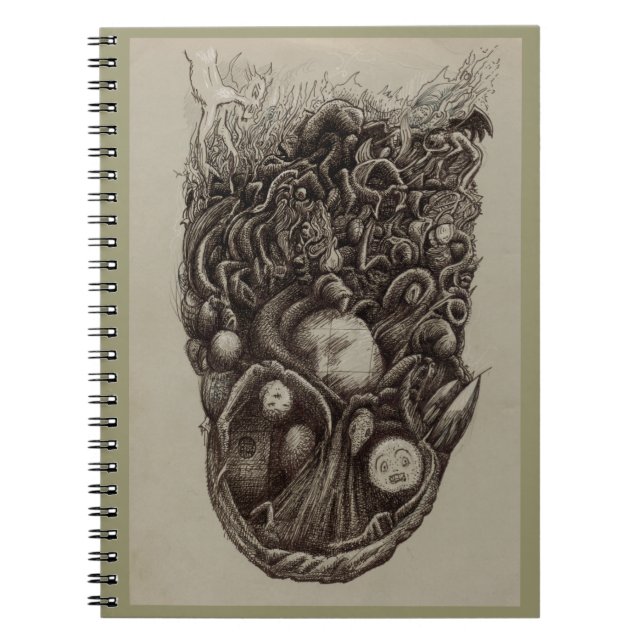 Psychic Assault Notebook (Front)