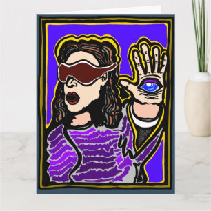Psychic birthday card by ParanormalPrints