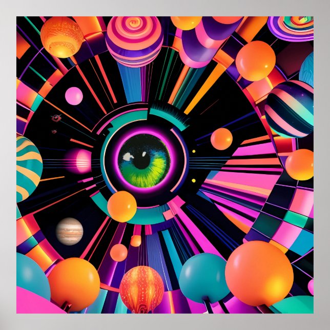 Psychic Candy Station Poster (Front)