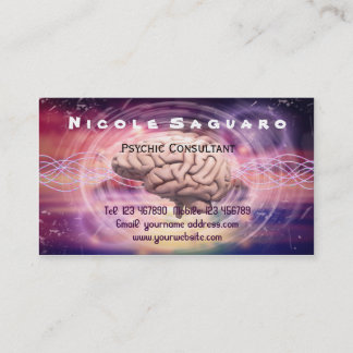 Psychic Consultant Business Card