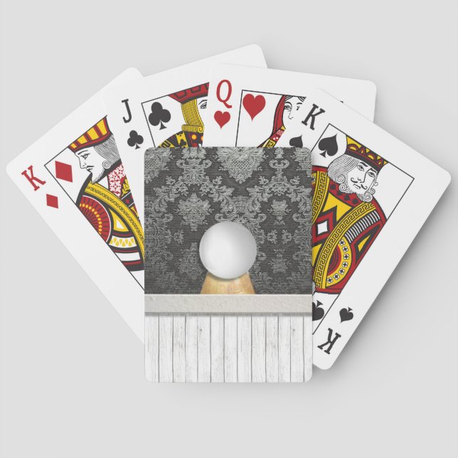 Psychic gypsy fortune telling playing cards (Back)