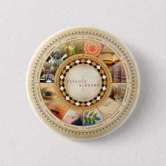 Psychic Library 2 Inch Round Button