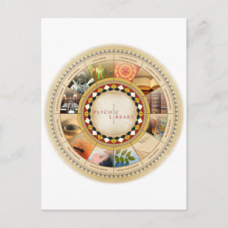 Psychic Library Postcard