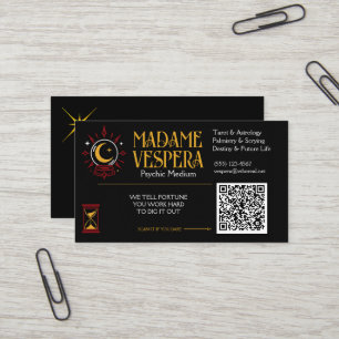 Psychic Medium Business Card