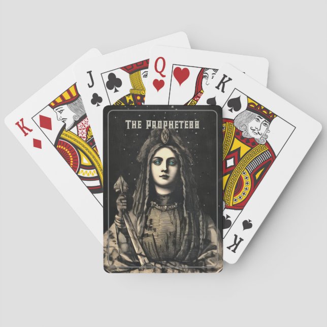 Psychic Medium  Playing Cards (Back)
