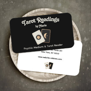 Psychic Medium Tarot Card Reader Business Card